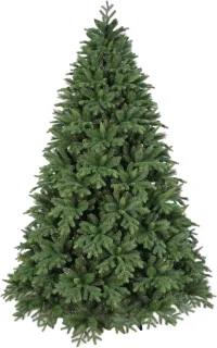 Realistische kerstboom PVC PE groen 180 cm