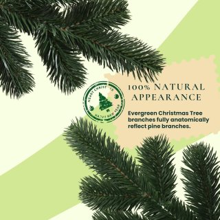 Wat vinden we goed aan de Realistische kunstkerstboom 150-250 cm