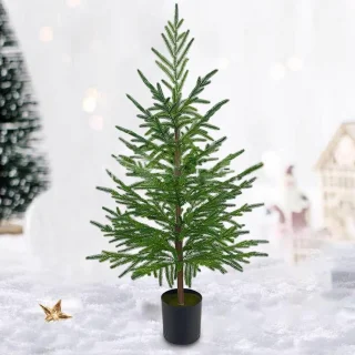 Realistische kunstkerstboom 90 cm