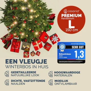 Realistische Kunstkerstboom XL 180 cm