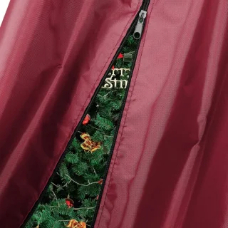 Rechtopstaande opbergtas voor kerstboom en decoraties