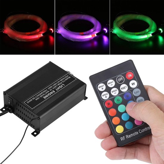 RGBW LED Sterrenhemel Lichtketting 16W met Afstandsbediening