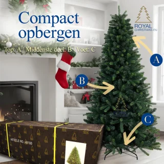 Royal Christmas - Alaska Premium - Smalle Kunstkerstboom