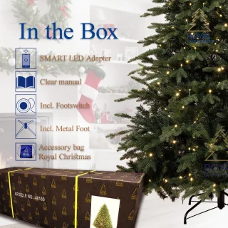 Royal Christmas - Arkansas Premium Kunstkerstboom 210 cm