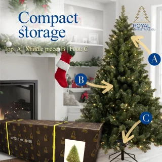 Royal Christmas Dakota Kunstkerstboom 210 cm