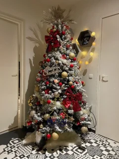 Royal Christmas Flock Tree Deluxe Kunstkerstboom 210 cm