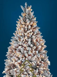 Royal Christmas Flock Tree Deluxe Kunstkerstboom 210 cm
