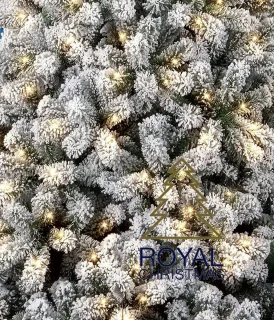 Royal Christmas - Kunstkerstboom Flock Promo 180 cm