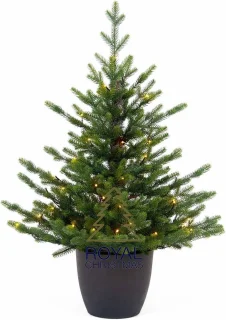 Royal Christmas - Mini POT Kunstkerstboom - 90 cm