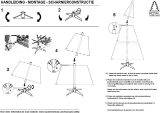 Royal Christmas - Mini POT Kunstkerstboom - 90 cm