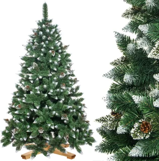 Royal Trees Kunstkerstboom Dennenappels 220 cm Zonder Verlichting