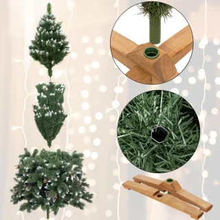 Royal Trees Kunstkerstboom Dennenappels 240 cm Zonder Verlichting