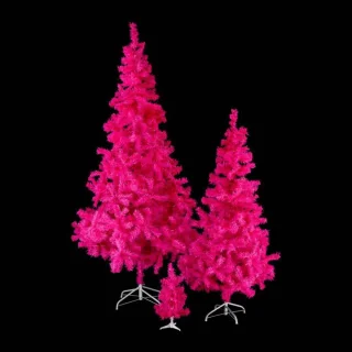 Roze kunstkerstboom 180 cm