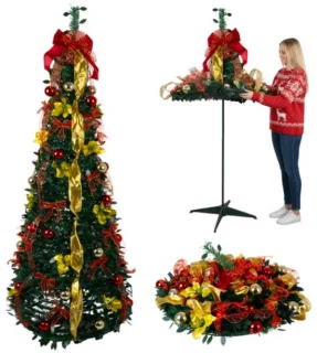 Ruhhy opvouwbare kerstboom 180 cm