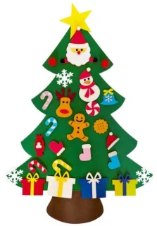 Ruhhy Vilt Kerstboom Knutselset
