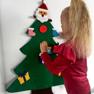 Ruhhy Vilt Kerstboom Knutselset
