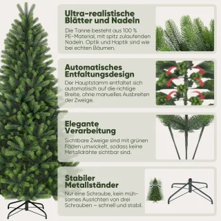 SALCAR Kunstkerstboom 150 cm