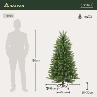 SALCAR Kunstkerstboom 150 cm