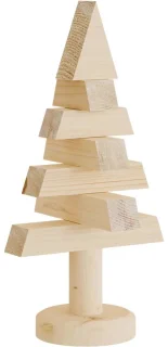 Set van 2 kerstboomdecoraties