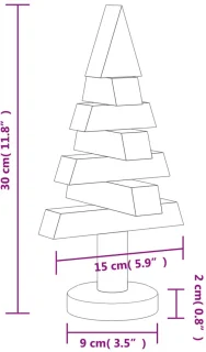 Set van 2 kerstboomdecoraties