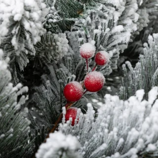 Set van 2 Mini Kerstbomen 107 cm