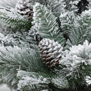 Set van 2 Mini Kerstbomen 107 cm