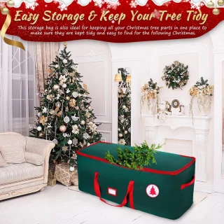 Set van 2 opbergtassen voor kerstboom 2,3 m