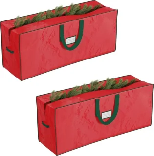 Set van 2 Opbergtassen voor Kunstkerstboom 7,5 voet