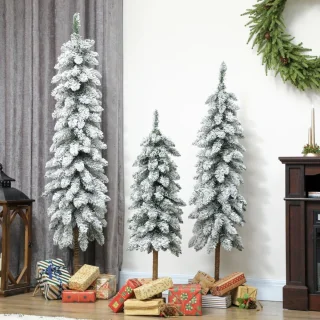 Set van 3 kunstkerstbomen 90/120/150 cm
