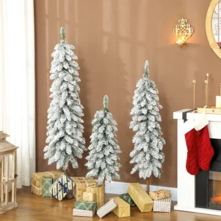 Set van 3 kunstkerstbomen 90/120/150 cm