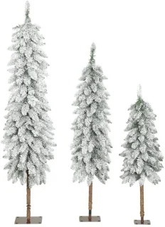 Set van 3 kunstkerstbomen 90/120/150 cm