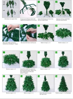 shatchi Kunstkerstboom Groen 6ft 550 Naalden Metalen Standaard