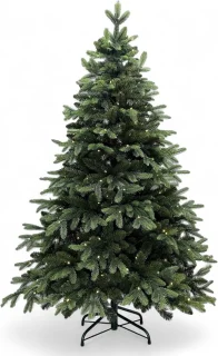 ShopVlot kunstkerstboom 270 cm realistisch met verlichting