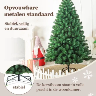 Sinaopus Klassieke Kunstkerstboom 185 cm Groen