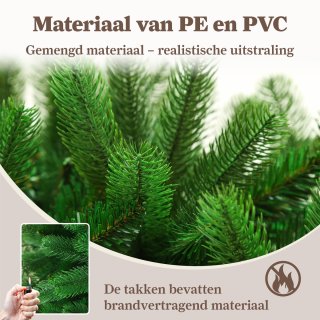 Wat vinden we goed aan de Sinaopus Kunstkerstboom 180 cm Naaldboom