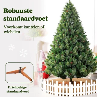 Sinaopus Kunstkerstboom 185 cm Groen