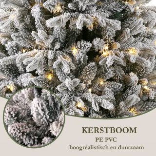 Sinaopus Kunstkerstboom 215 cm Flocked