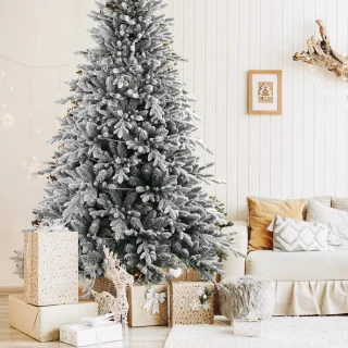 Sinaopus Kunstkerstboom 215 cm Flocked