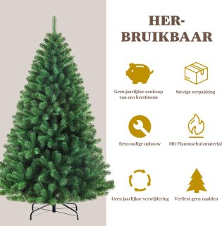 Wat vinden we goed aan de Sinaopus Kunstkerstboom 215 cm