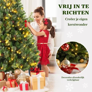 Sinaopus Kunstkerstboom 240 cm Groen