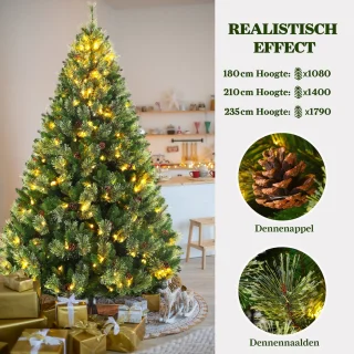 Sinaopus Kunstkerstboom 240 cm Groen