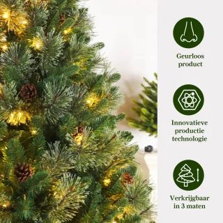 Sinaopus Kunstkerstboom 240 cm Groen