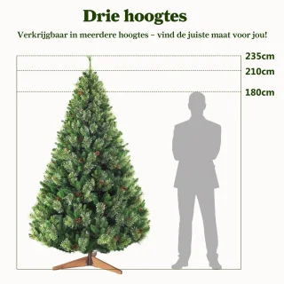 Sinaopus Kunstkerstboom 240 cm Groen