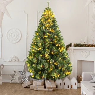 Sinaopus Kunstkerstboom 240 cm Groen