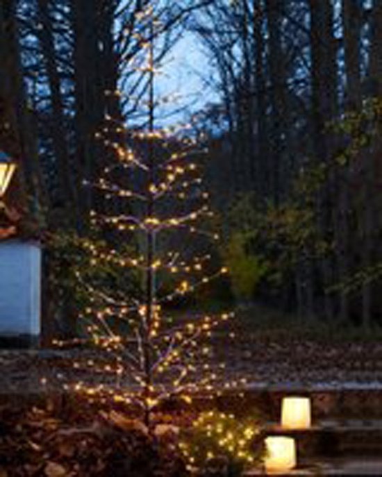 Sirius Isaac Kerstboom 210 cm Bruin/Sneeuweffect
