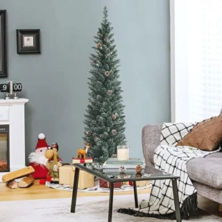 Slanke 6-voet kunstkerstboom