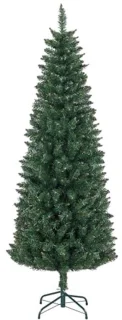Slanke kunstkerstboom 180 cm met stalen basis
