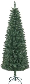 Slanke kunstkerstboom 180 cm - stalen basis