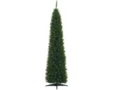 Slanke kunstkerstboom 210 cm met inklapbare voet