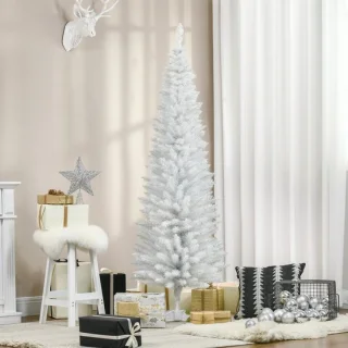 Slanke kunstkerstboom van 180 cm